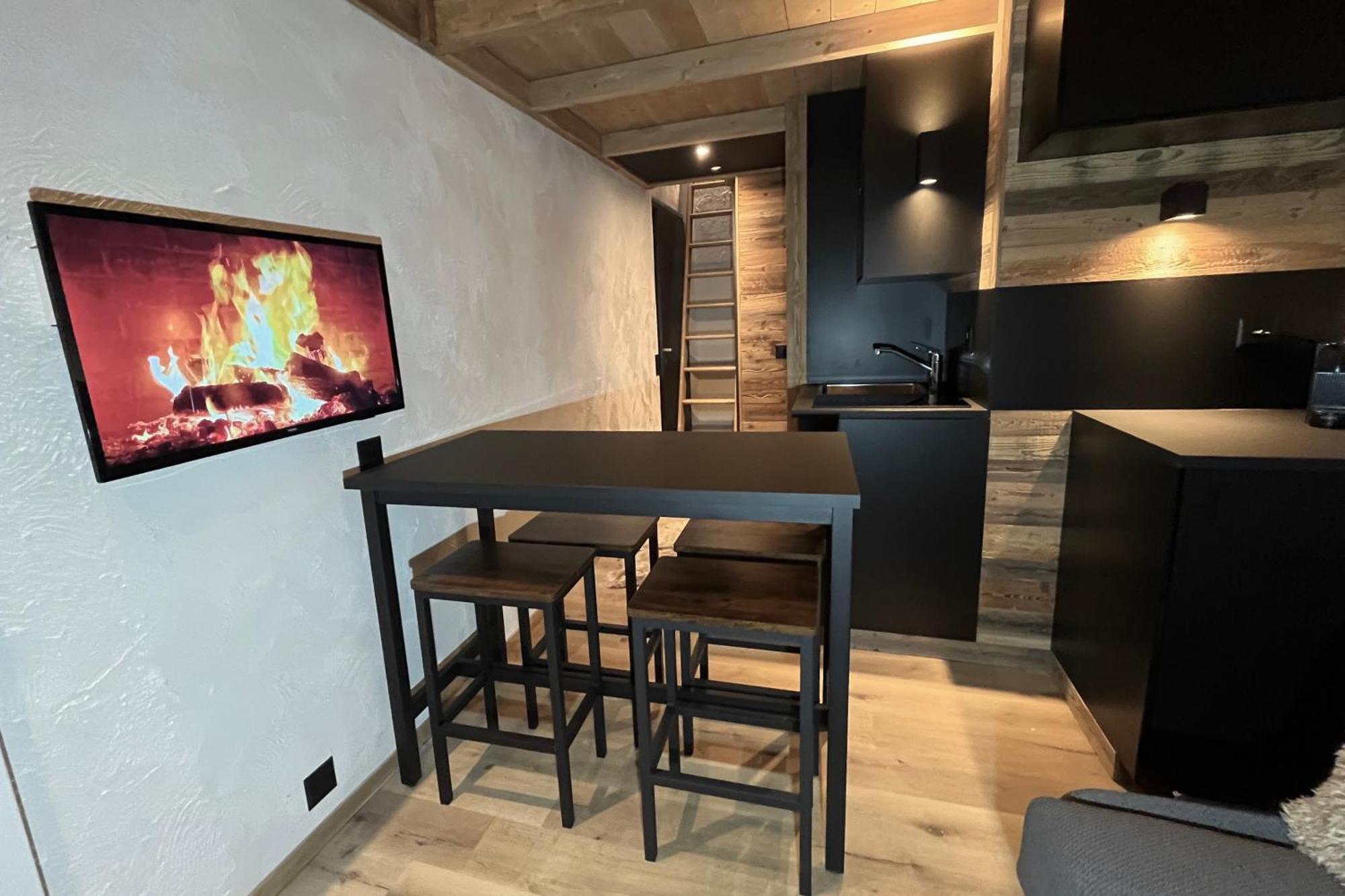 Les Cerfs - Appartement & Studio - Anzère Exteriör bild