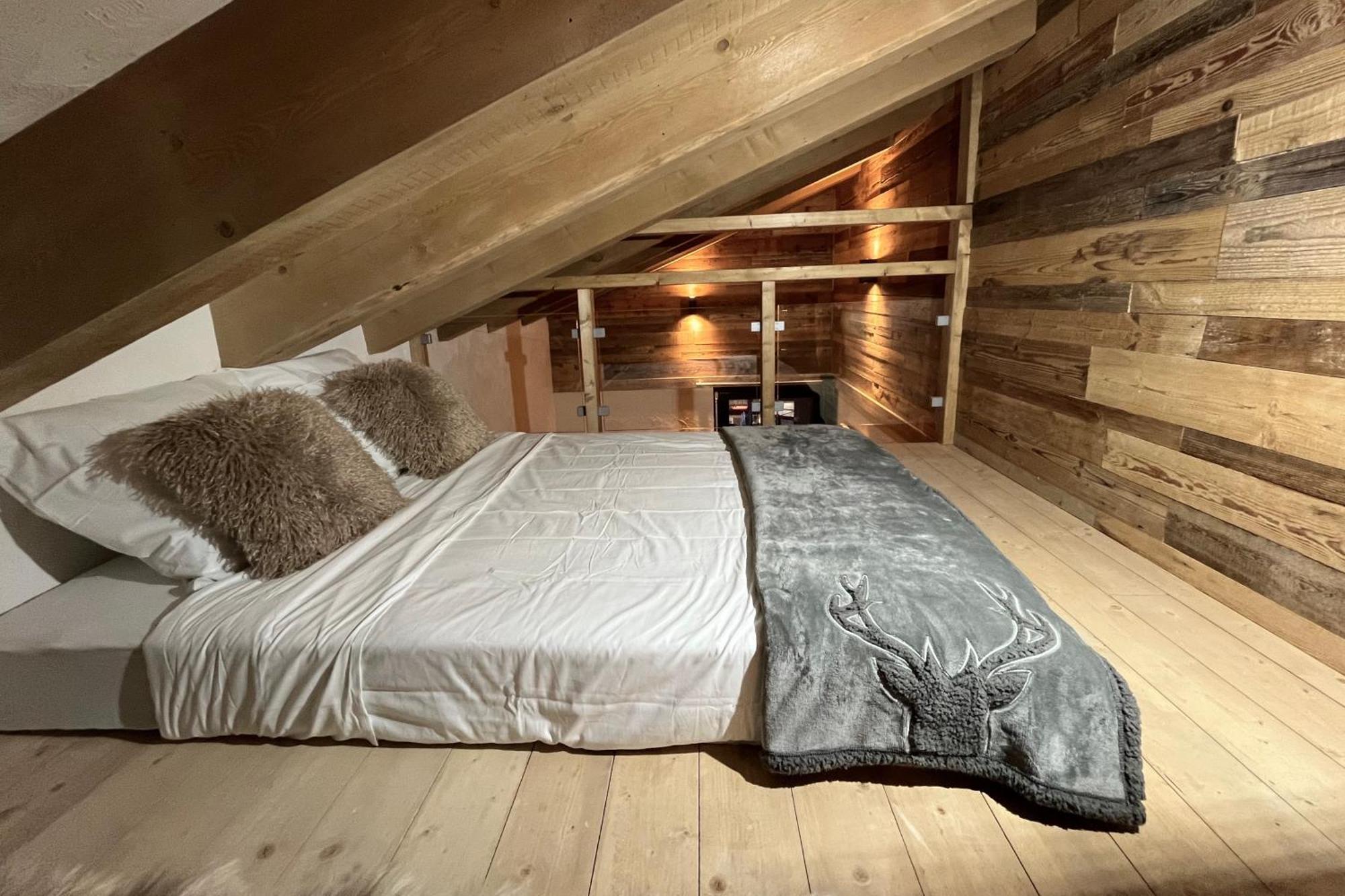 Les Cerfs - Appartement & Studio - Anzère Exteriör bild