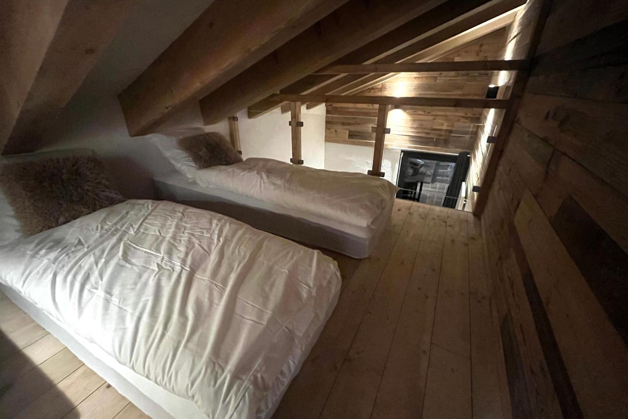Les Cerfs - Appartement & Studio - Anzère Exteriör bild