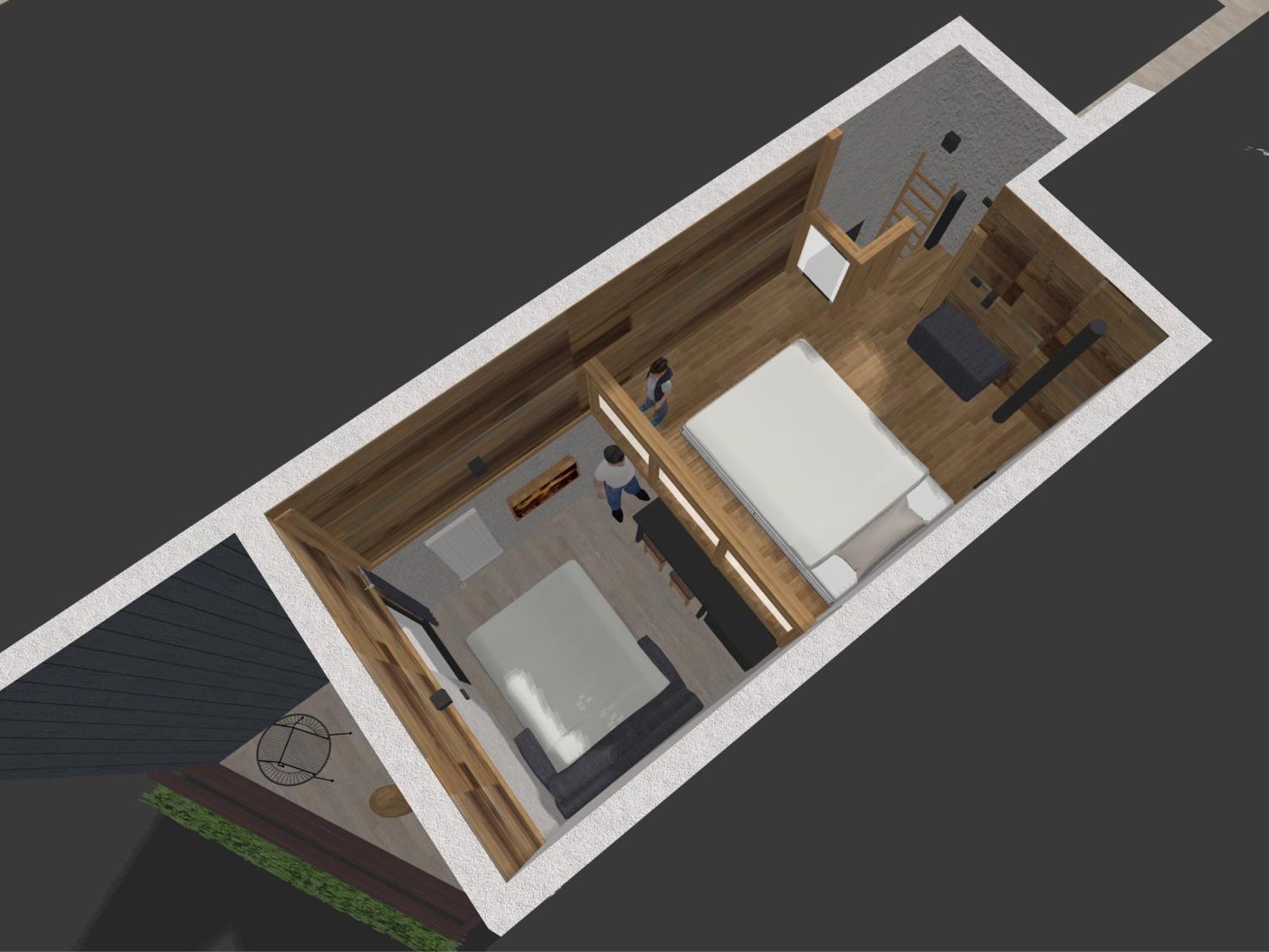 Les Cerfs - Appartement & Studio - Anzère Exteriör bild